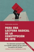 Para una lectura radical de la Constitución de 1978 (3ª ed.)