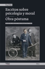 Escritos sobre psicología y moral. Obra póstuma