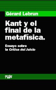 Kant y el final de la metafísica