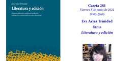 Eva Ariza firma «Literatura y edición»