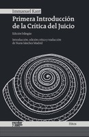 Segunda edición de la "Primera Introducción de la Crítica del Juicio" de Kant